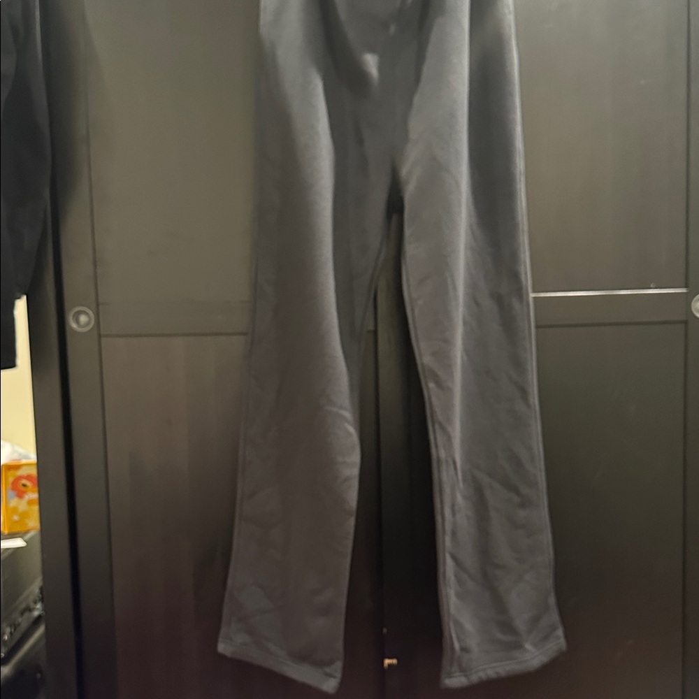 Wild Fable Charcoal Fleece Wide Leg Pants